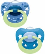 NUK Signature Brilha no Escuro Chupeta Silicone 6-18M 2 Unidades - Image 2