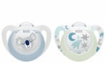 NUK STAR Day&Night Chupeta Silicone 6-18M 2 Unidades - Image 2